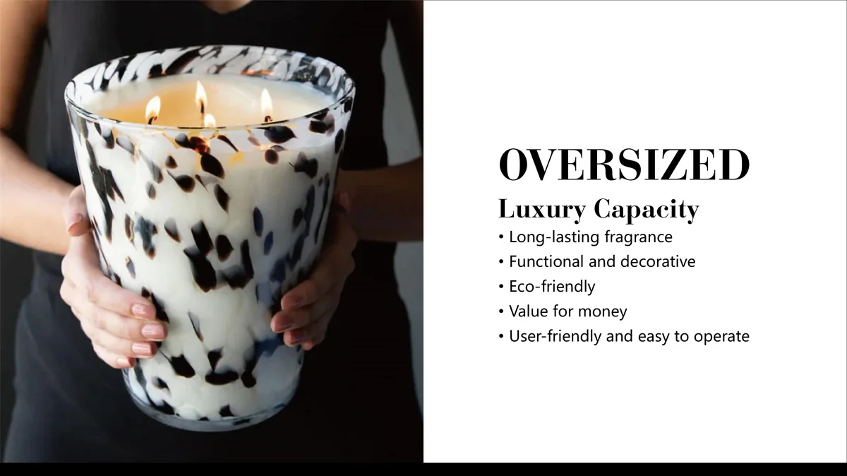 St Future Oversize Home Aroma Candle/ diffuser