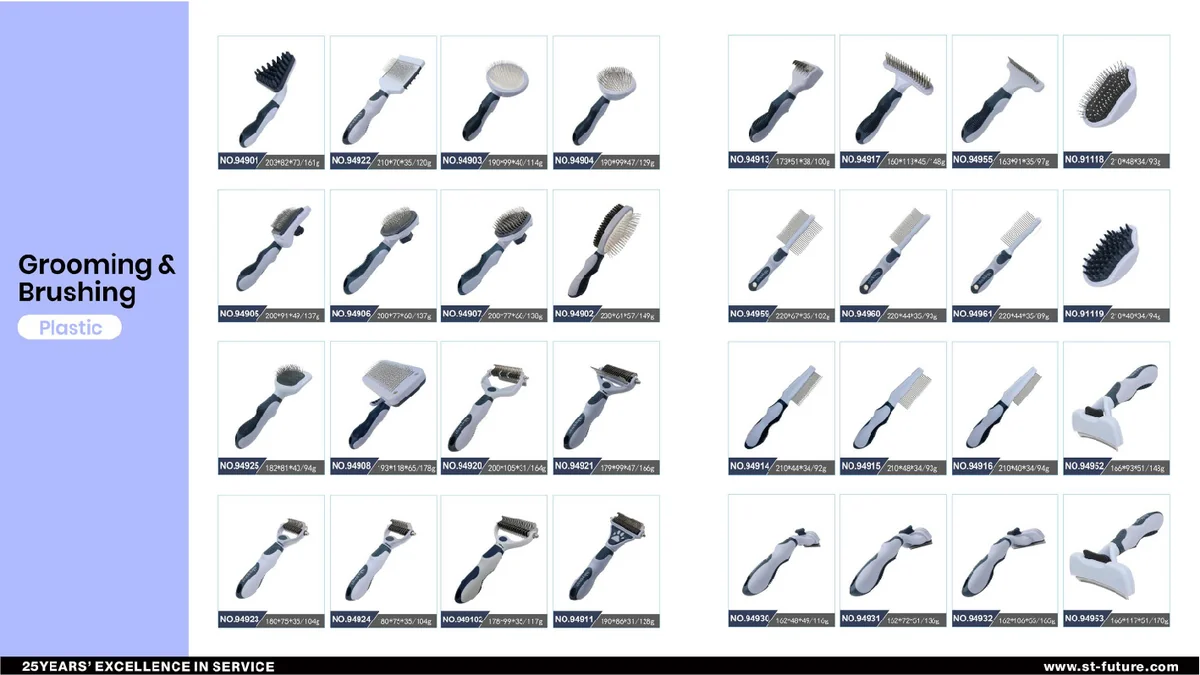 St Future Crafted Pet Essentials —Pet Grooming Tools Catalog