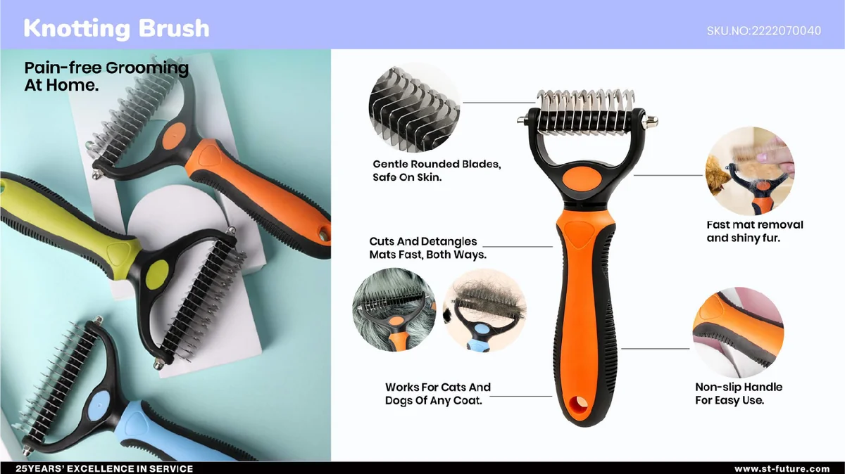 St Future Crafted Pet Essentials —Pet Grooming Tools Catalog