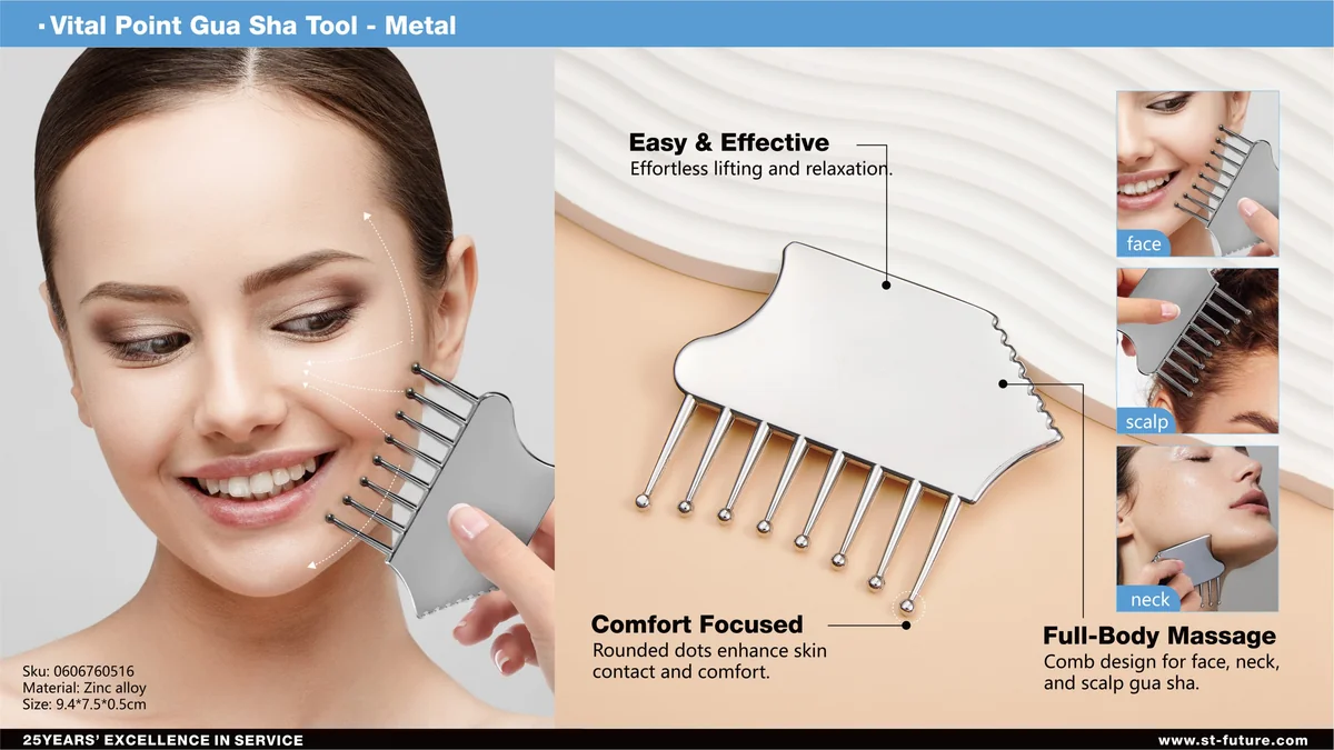 St Future Massager Meta lIce Tools Jade Ceramic Plastic Eco Woodend manufacturer factory supplier FSC