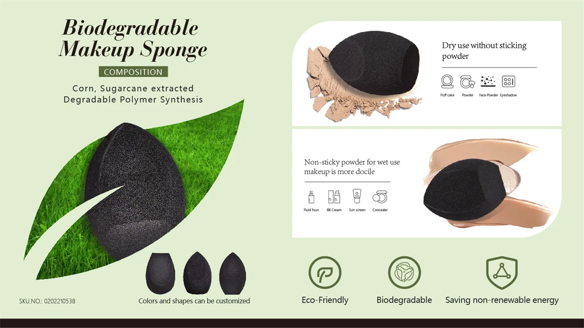 St Future BEAUTY SPONGE makeup sponge FSC