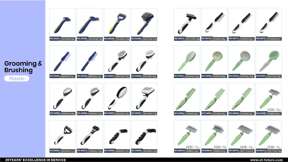 St Future Crafted Pet Essentials —Pet Grooming Tools Catalog