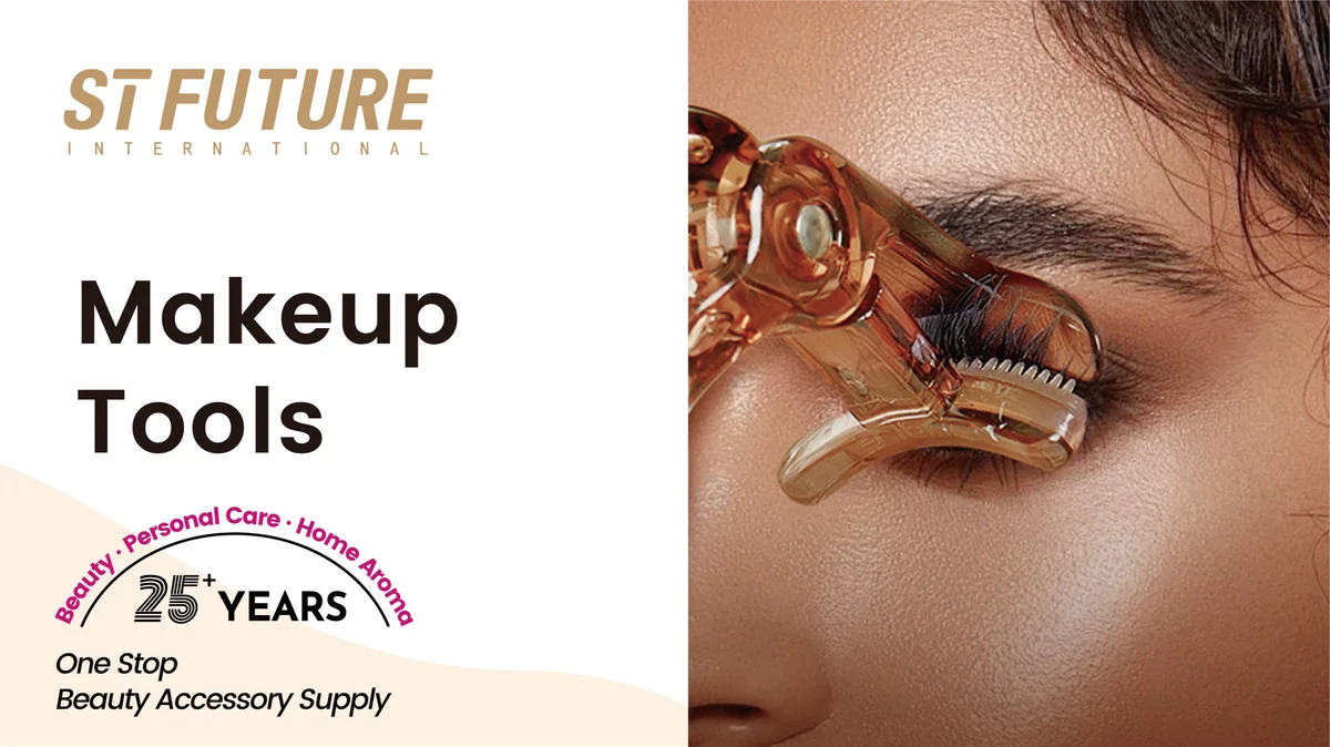 St Future Makeup Tools Eyelash curler Eyelash applicator Brow razor Tweezers Brow & lash brush Beauty scissor Product distributor quotation