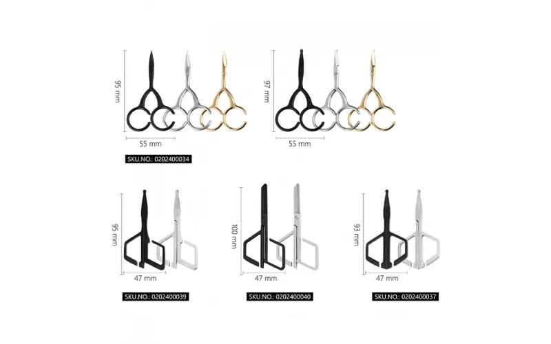 St Future Makeup Tools Eyelash curler Eyelash applicator Brow razor Tweezers Brow & lash brush Beauty scissor Product distributor quotation
