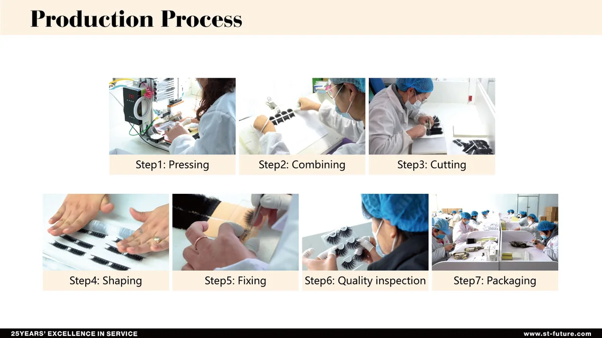 St Future FALSE EYELASHES production distributor industrial