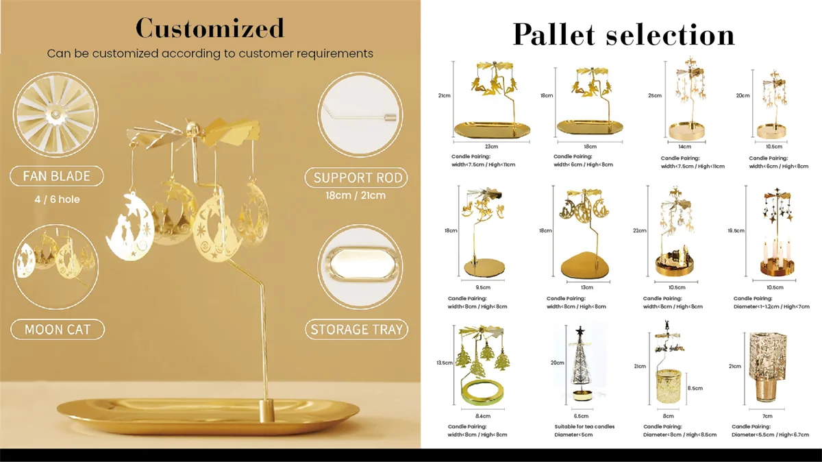 St Future Candle Carousel & Accessories
