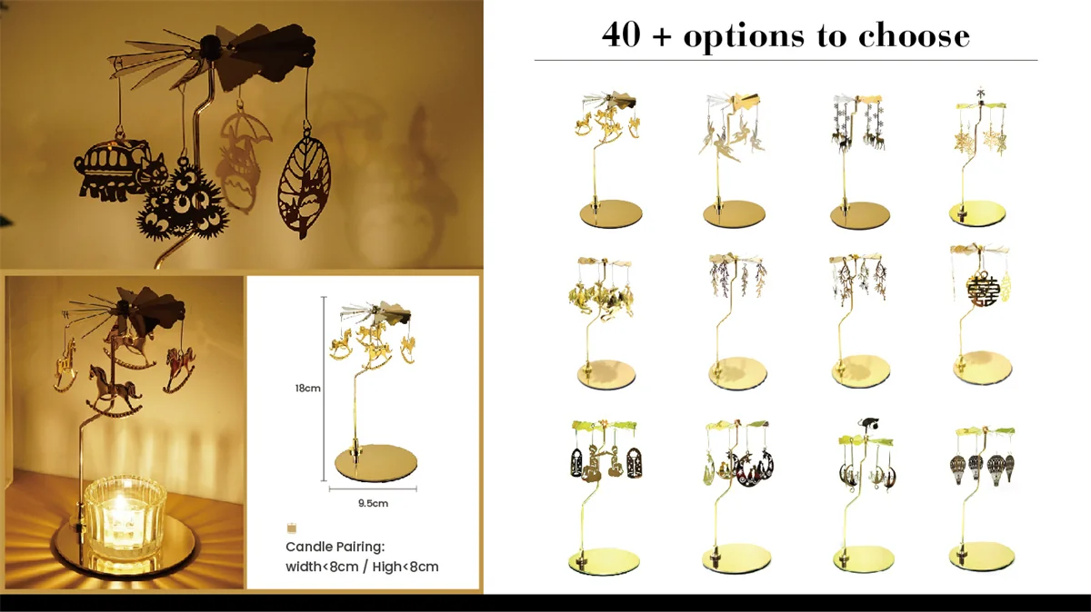 St Future Candle Carousel & Accessories