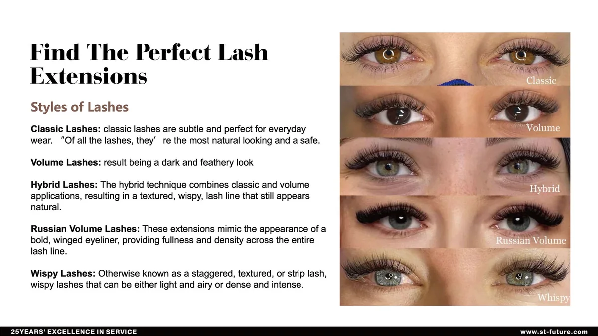 St Future FALSE EYELASHES production distributor industrial
