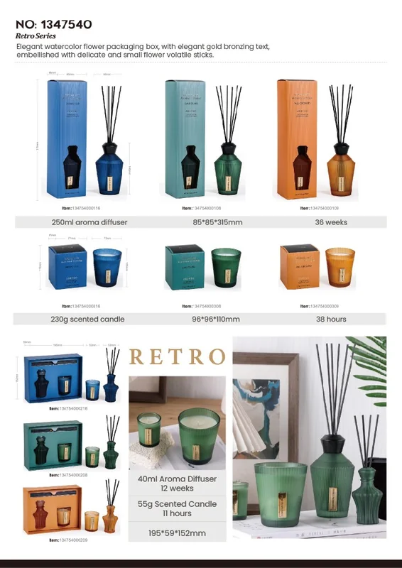 St Future Classic Aromatherapy Candles diffusers