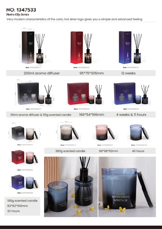 St Future Classic Aromatherapy Candles diffusers