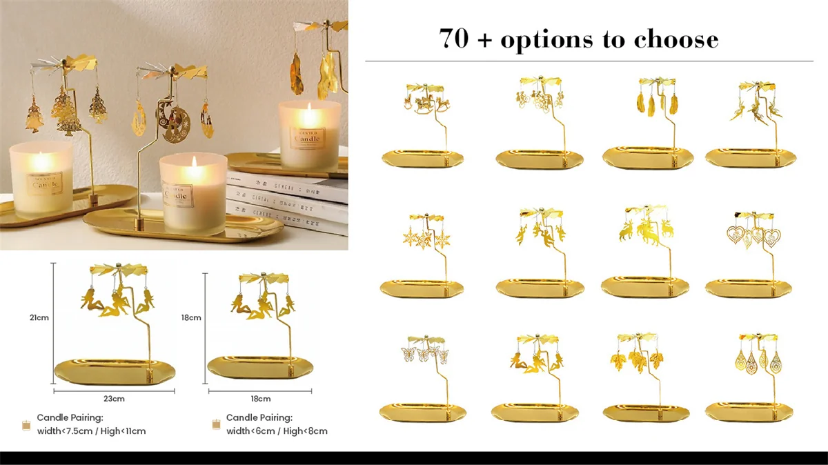St Future Candle Carousel & Accessories