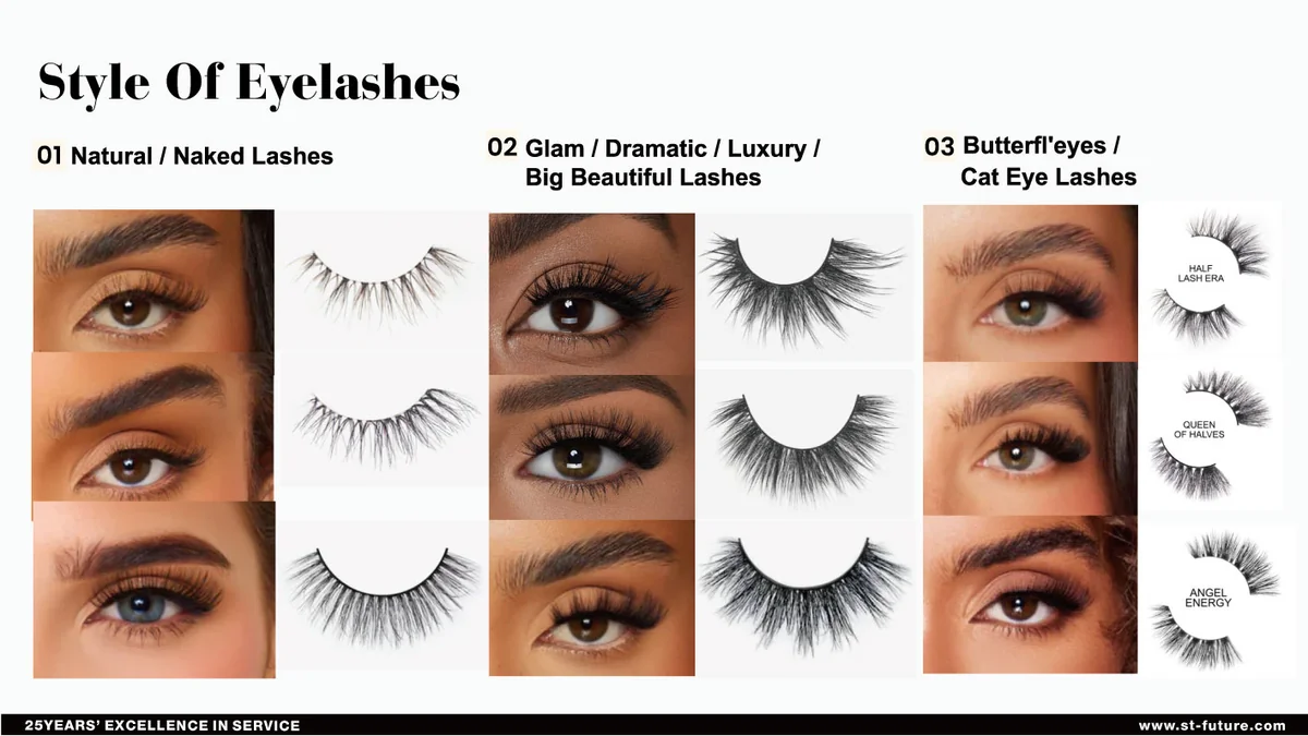 St Future FALSE EYELASHES production distributor industrial
