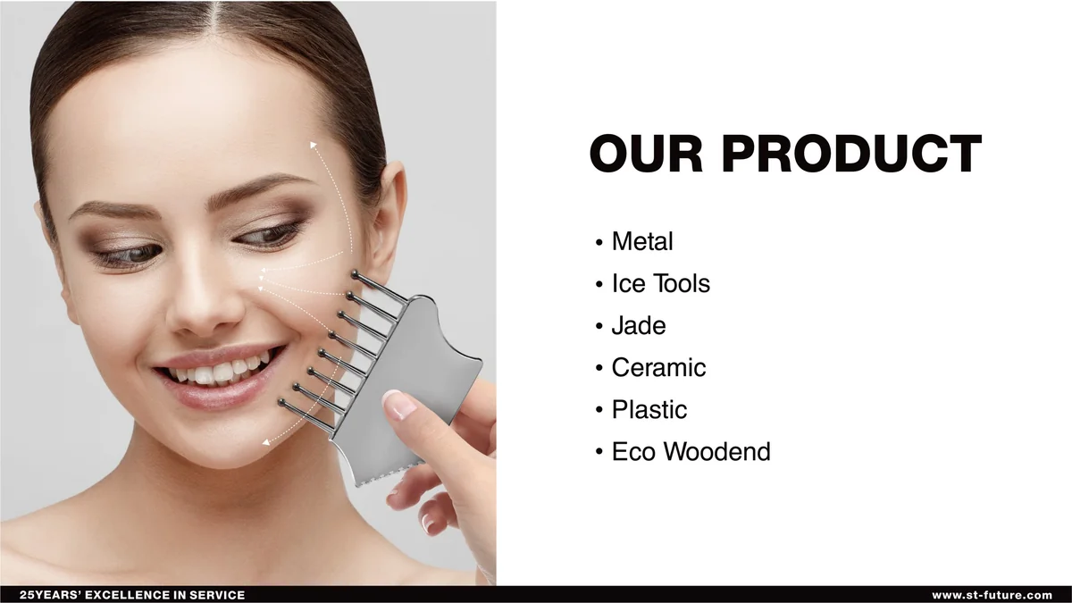 St Future Massager Meta lIce Tools Jade Ceramic Plastic Eco Woodend manufacturer factory supplier FSC