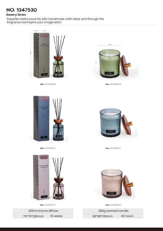 St Future Classic Aromatherapy Candles diffusers
