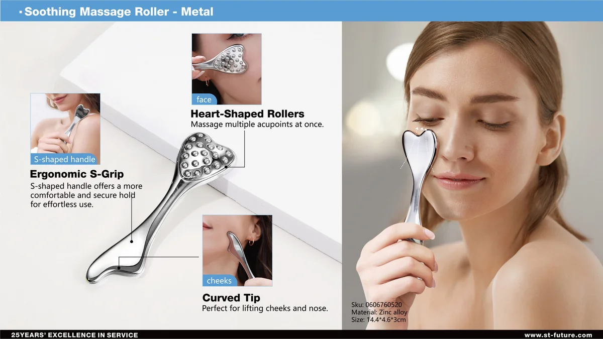 St Future Massager Meta lIce Tools Jade Ceramic Plastic Eco Woodend manufacturer factory supplier FSC