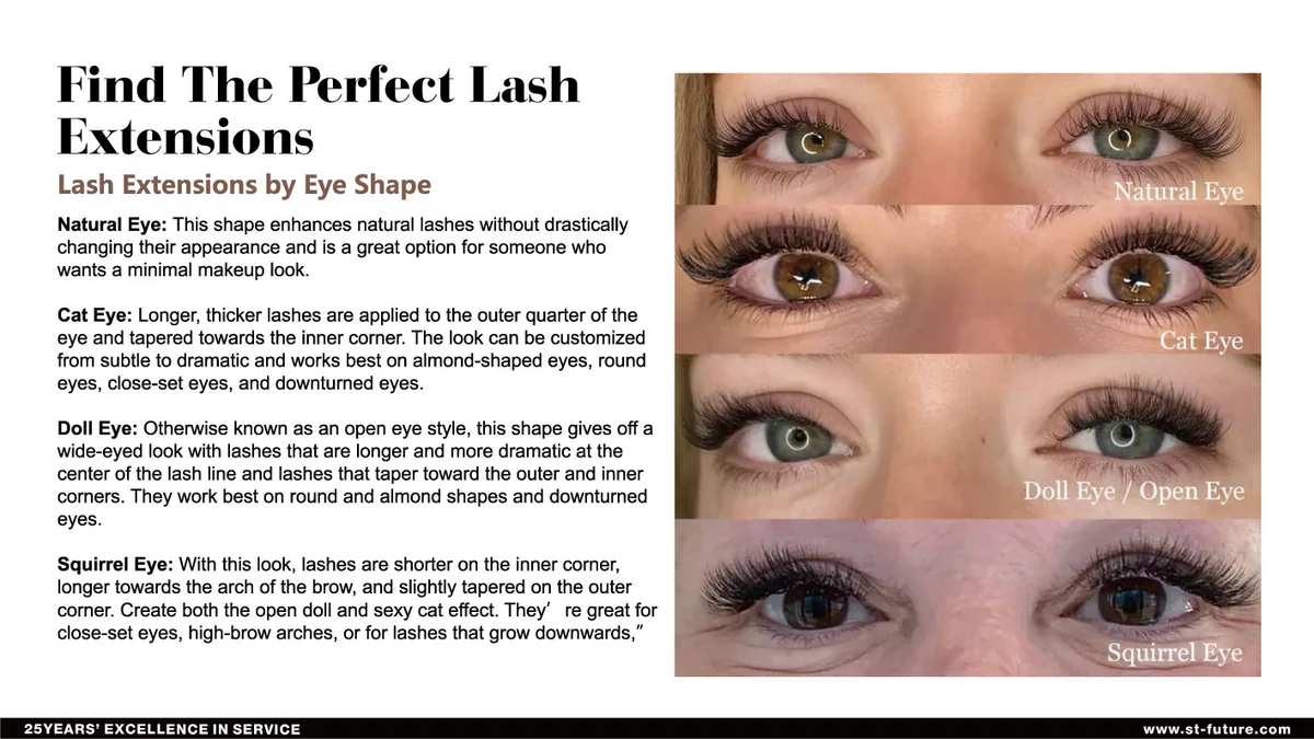 St Future FALSE EYELASHES production distributor industrial