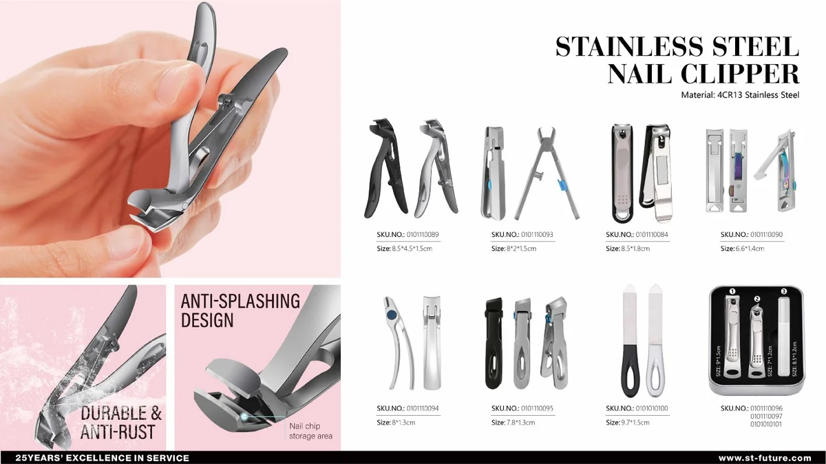 St Future MANICURE & PEDICURE TOOLS FSC