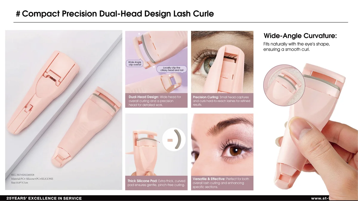 St Future Makeup Tools Eyelash curler Eyelash applicator Brow razor Tweezers Brow & lash brush Beauty scissor Product distributor quotation