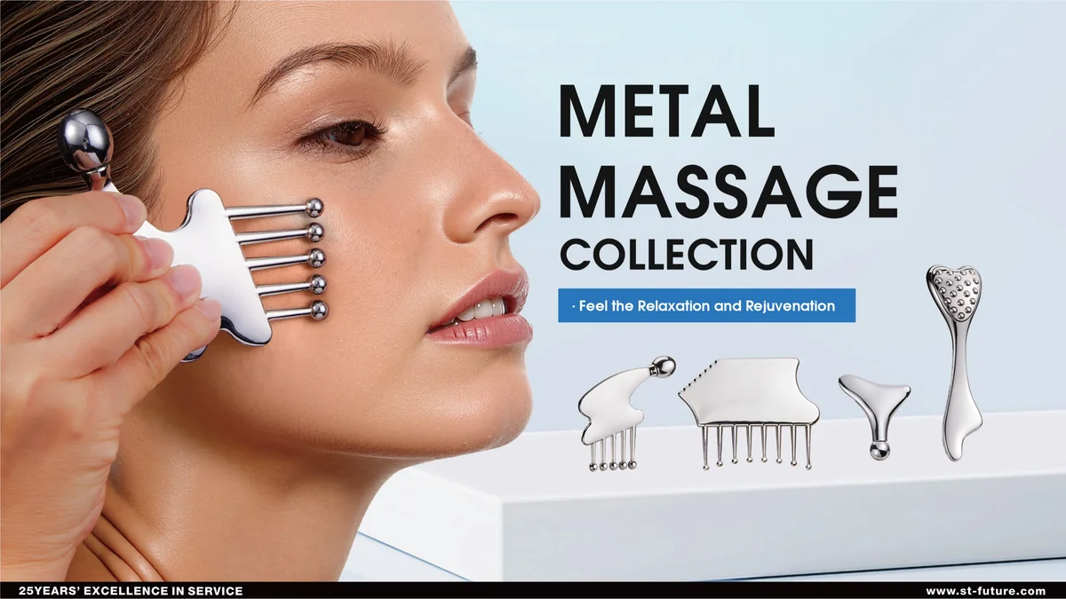 St Future Massager Meta lIce Tools Jade Ceramic Plastic Eco Woodend manufacturer factory supplier FSC