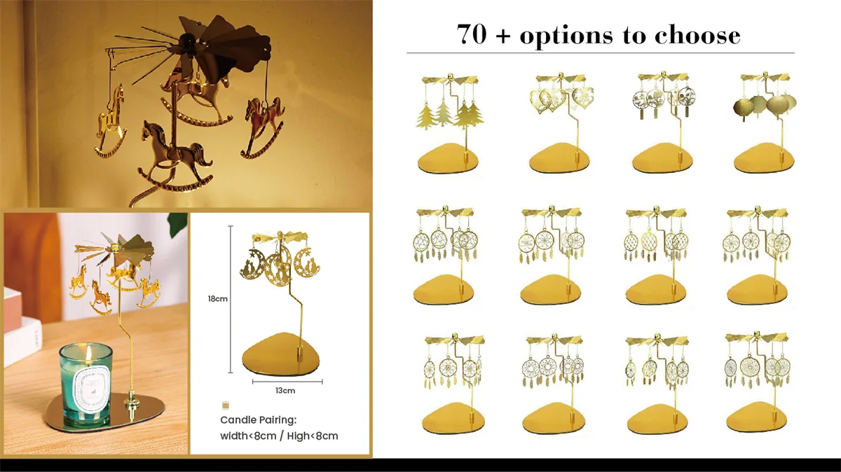 St Future Candle Carousel & Accessories