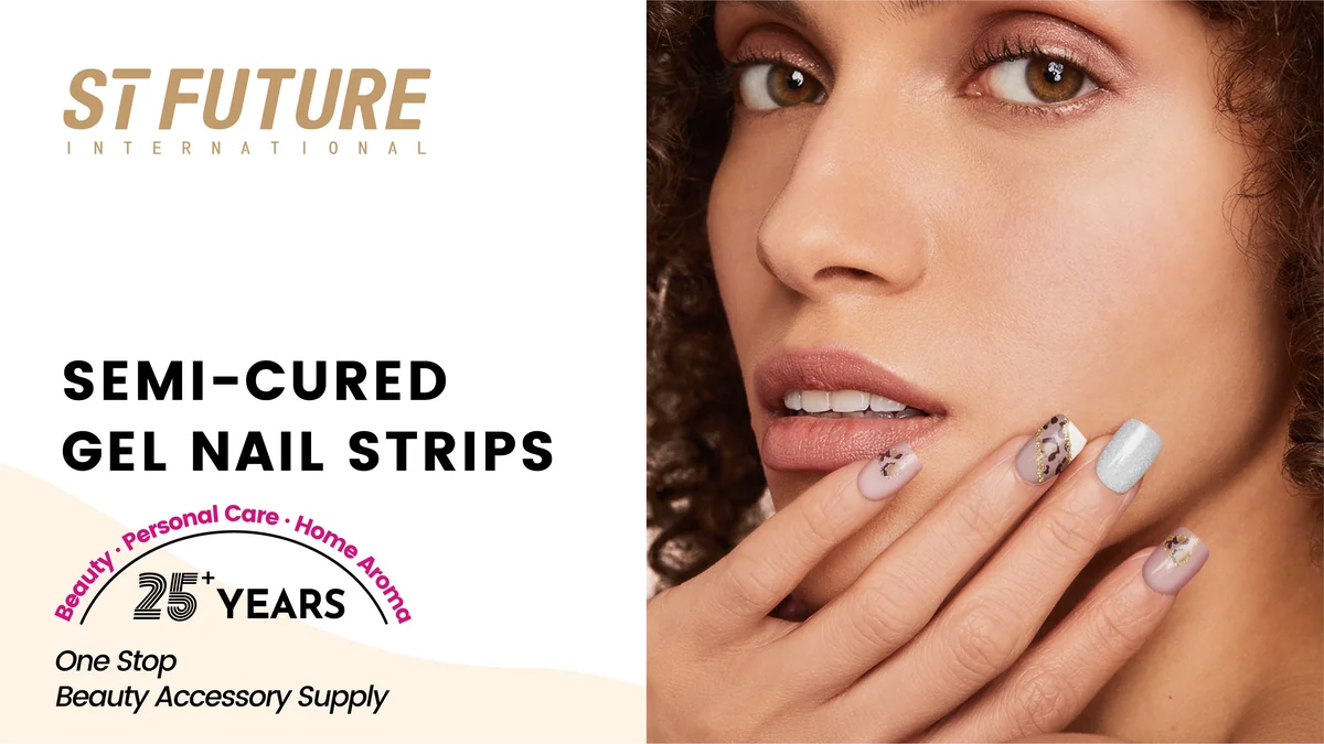St Future Semi-Cured Gel NAIL Strips industrial