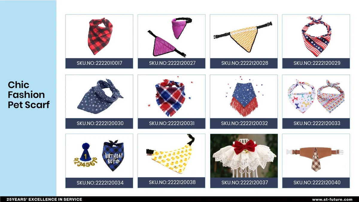 St Future Crafted Pet Essentials —– Sewn Products Collection Catalog