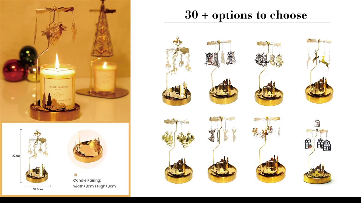 St Future Candle Carousel & Accessories