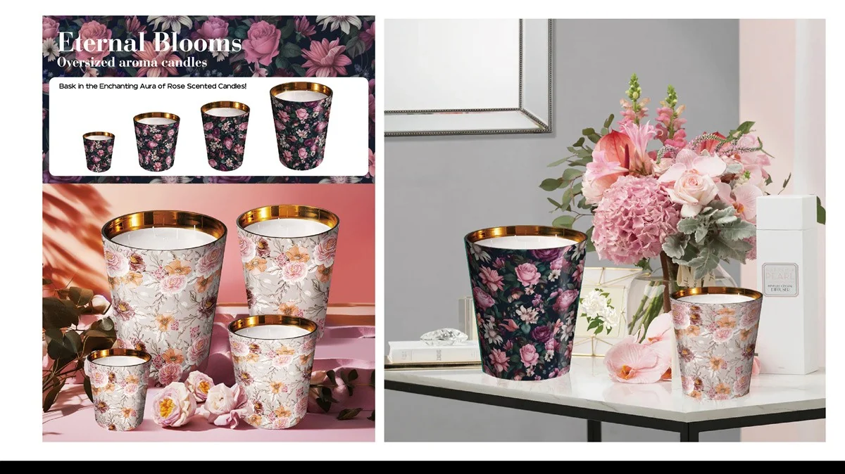 St Future Oversize Home Aroma Candle/ diffuser
