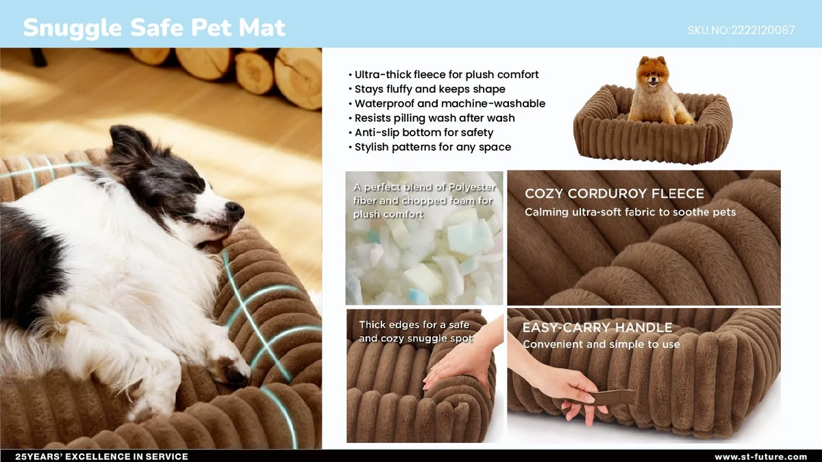 St Future Crafted Pet Essentials —– Sewn Products Collection Catalog