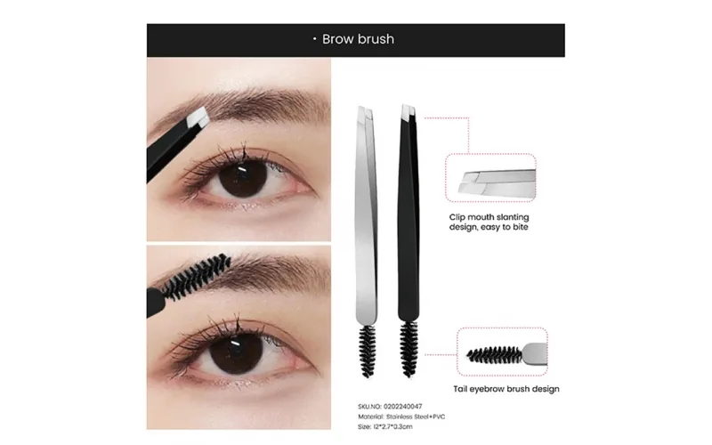 St Future Makeup Tools Eyelash curler Eyelash applicator Brow razor Tweezers Brow & lash brush Beauty scissor Product distributor quotation