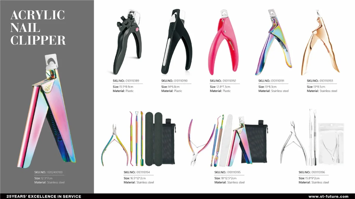 St Future MANICURE & PEDICURE TOOLS FSC